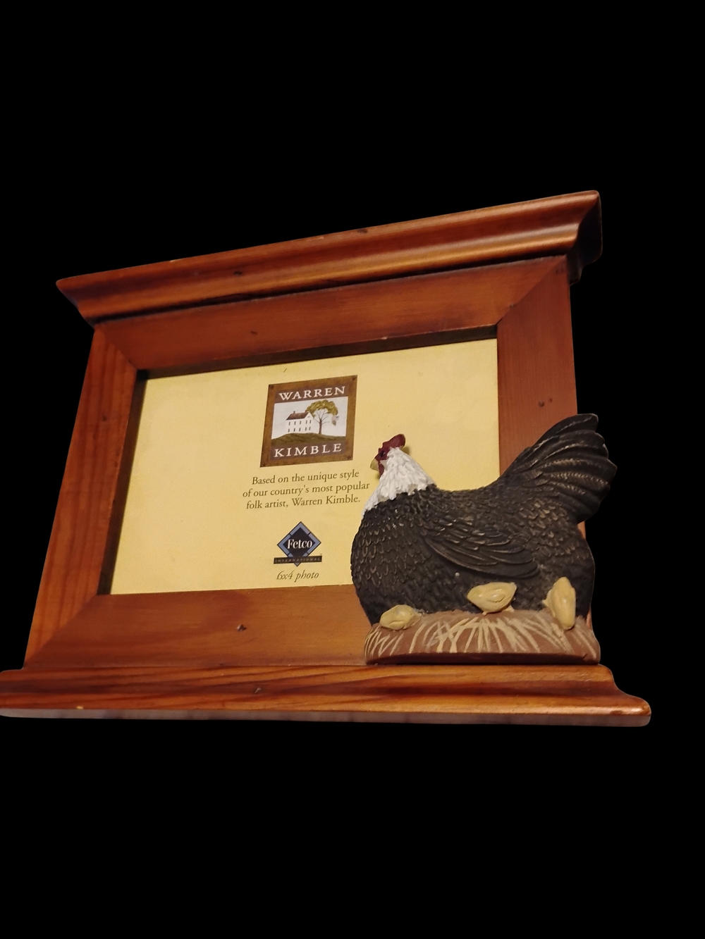 Vintage Warren Gimble Picture Frame - Picture 2 of 2